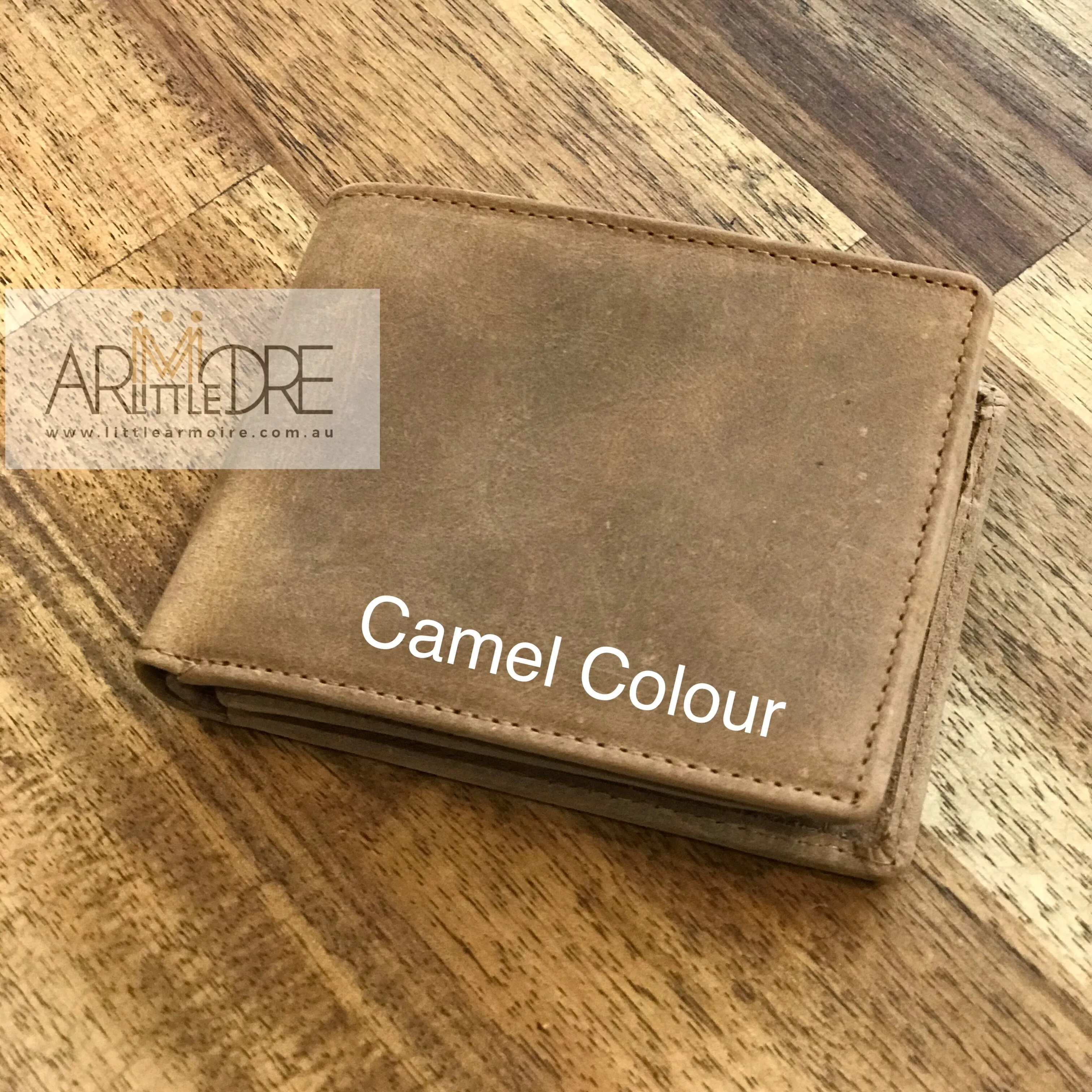 LA8808 Men's Wallet in Hunter Leather