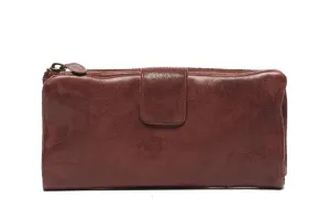 LA964 Soft Leather Wallet with Tab