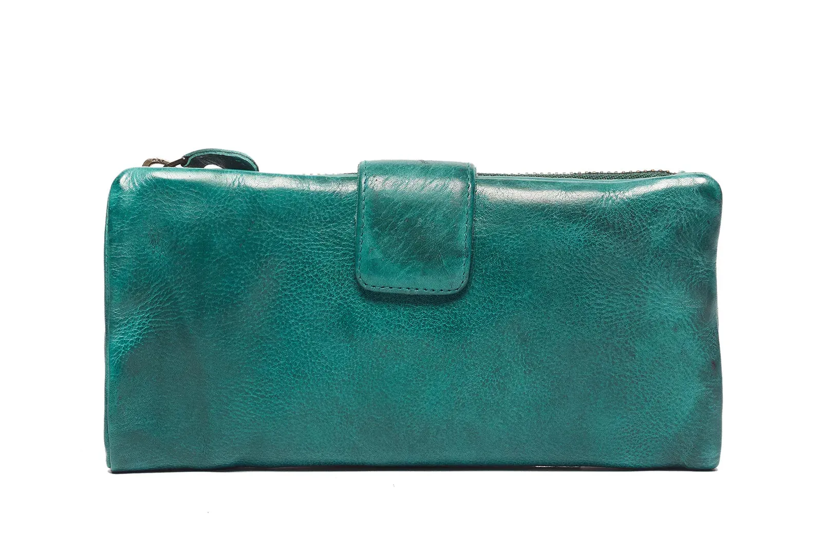 LA964 Soft Leather Wallet with Tab