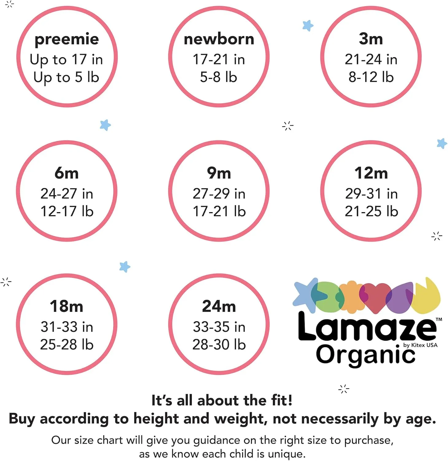 Lamaze Organic Baby Baby Girls' Pull on 2 Pack Leggings