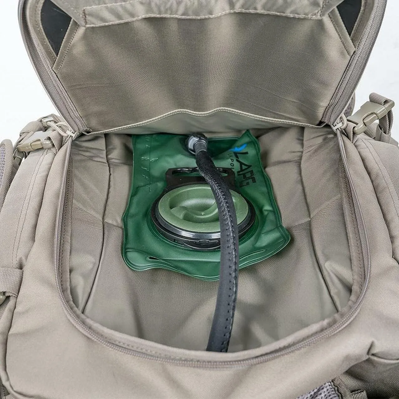 LAPG Atlas 24 Hour Tactical Backpack for Men & Women, Large Hiking Camping Bug Out Backpack, Combat Survival Gear Bag, Ranger Green
