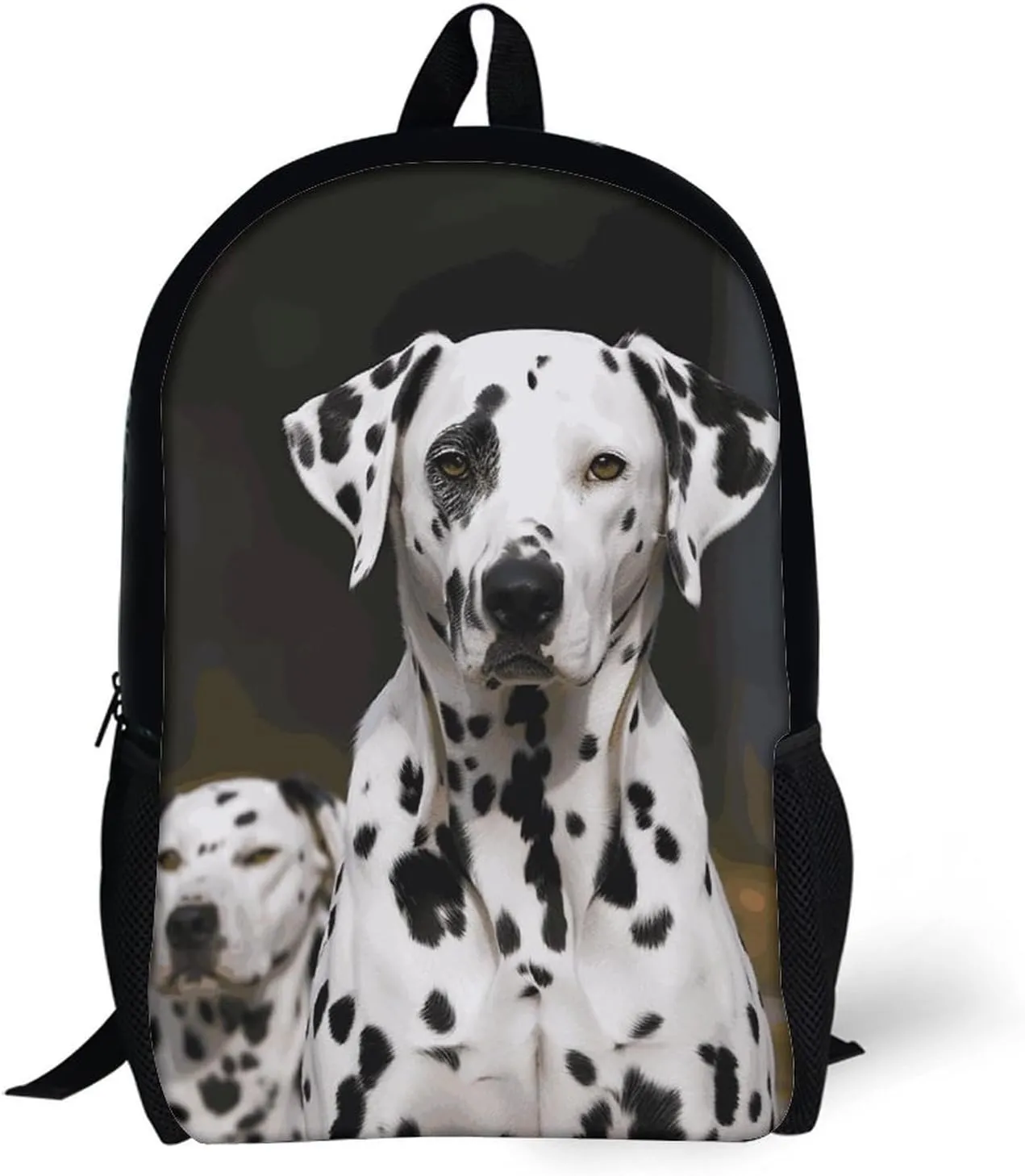 Laptop Backpack for Men 17 Inch Dalmatian Dog Work Casual Backpack Lightweight Travel Shoulder Bag