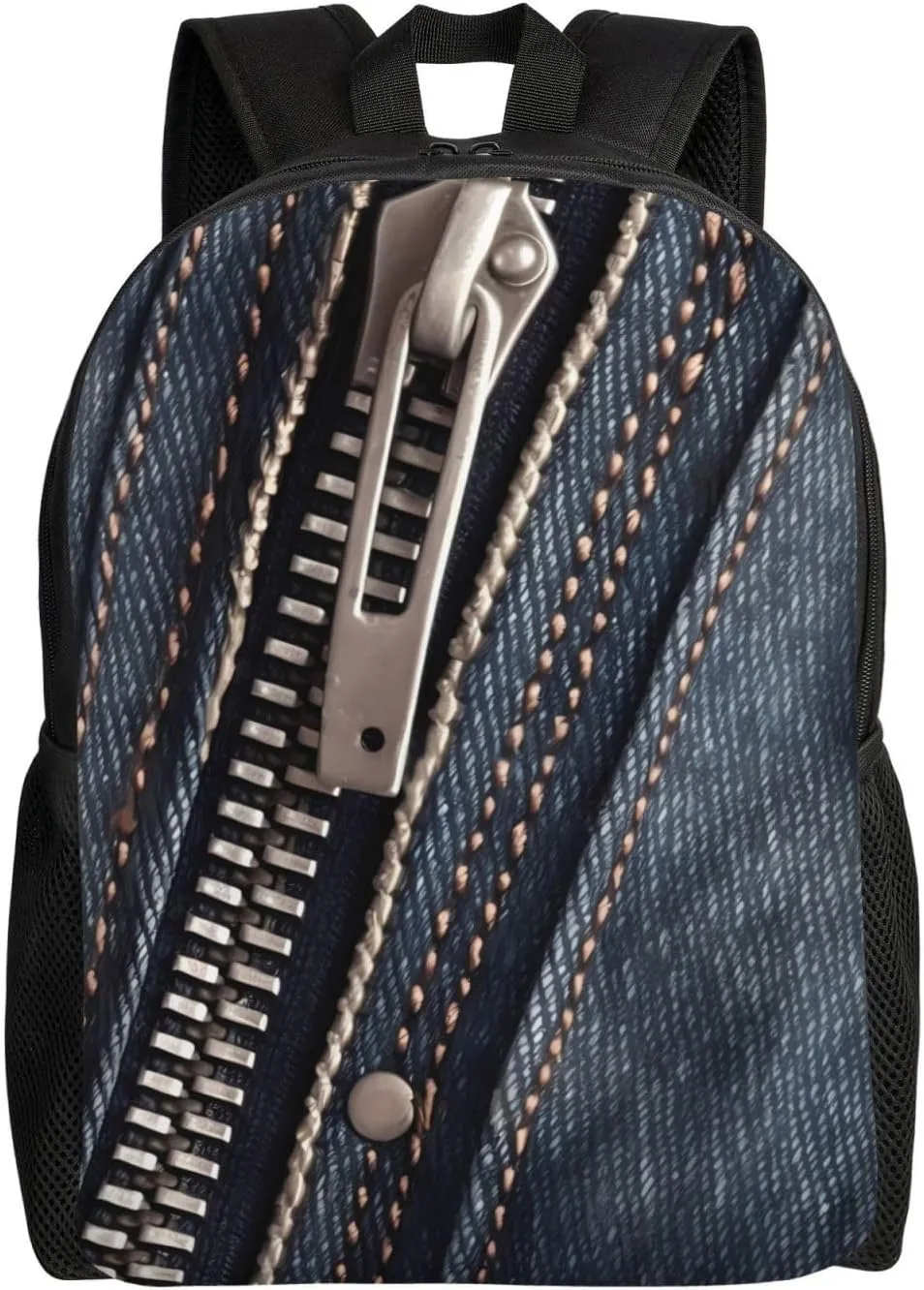 Laptop Backpack for Women Men Carry-on Backpack Open Zipper Daypack Lightweight Travel Shoulder Bags
