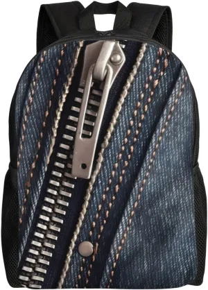Laptop Backpack for Women Men Carry-on Backpack Open Zipper Daypack Lightweight Travel Shoulder Bags