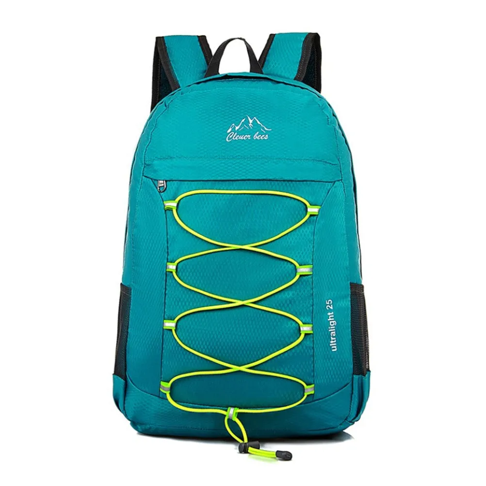 Large Backpack Outdoor Trekking Reflective Waterproof Foldable Rucksacks Bag for Hiking Camping Mountain Climbing