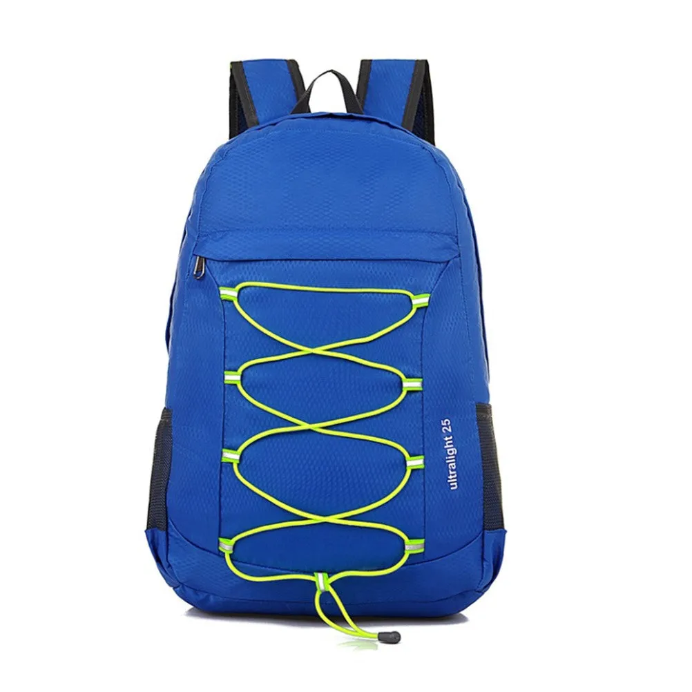 Large Backpack Outdoor Trekking Reflective Waterproof Foldable Rucksacks Bag for Hiking Camping Mountain Climbing