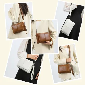 Large Capacity Phone Bag Crossbody Bag, Large Capacity Crossbody Bag for Women, Multiple Pockets Purse (04,M)