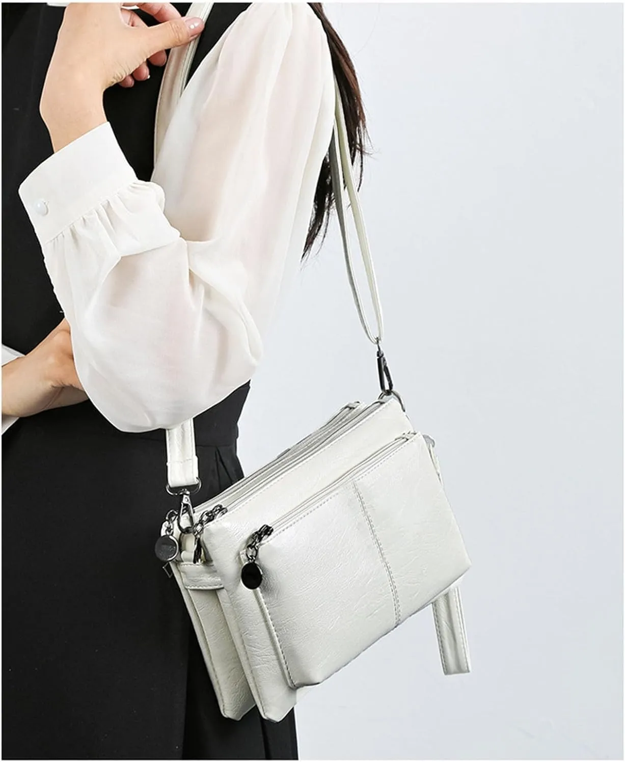 Large Capacity Phone Bag Crossbody Bag, Large Capacity Crossbody Bag for Women, Multiple Pockets Purse (04,M)