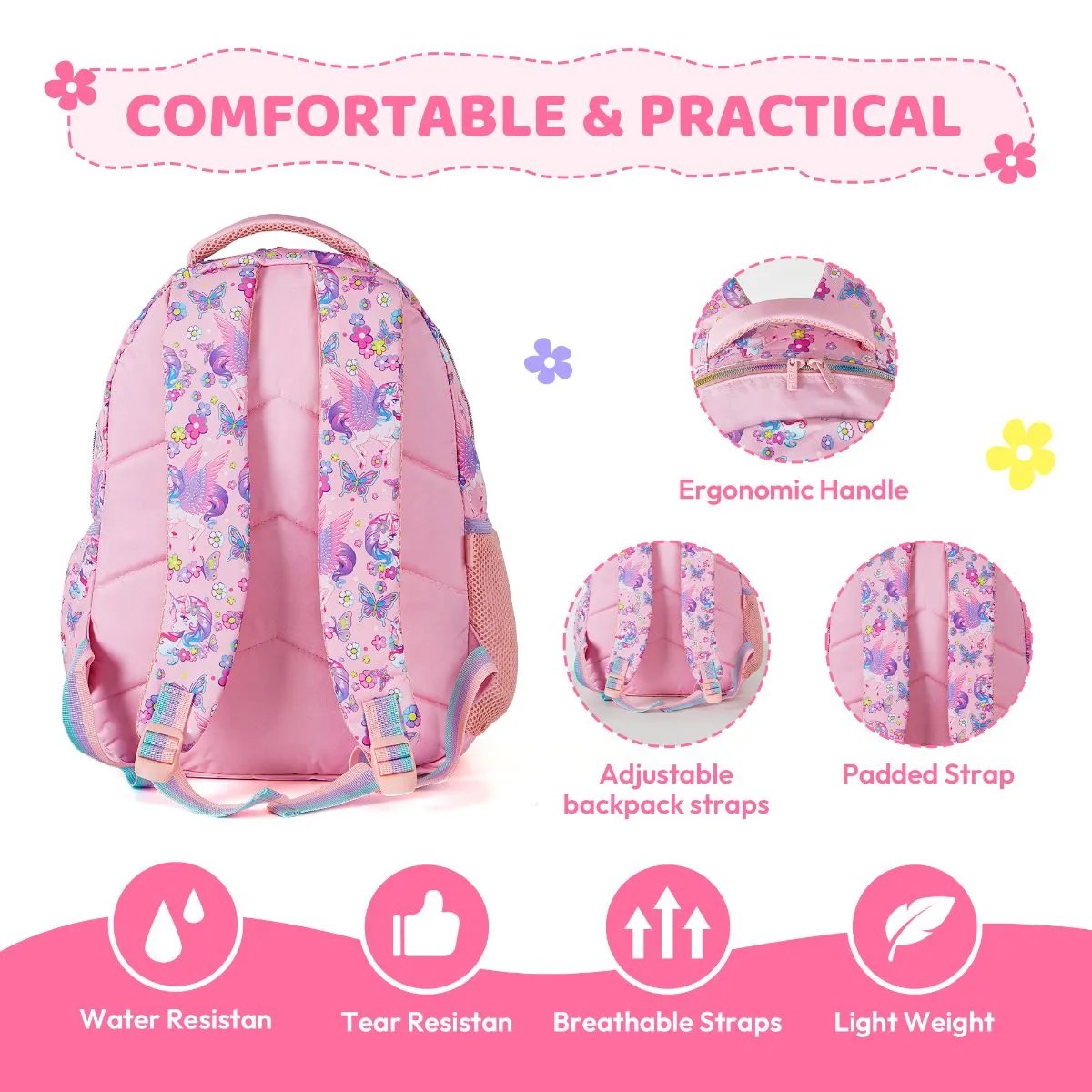 Large Capacity Practical Unicorn Backpack