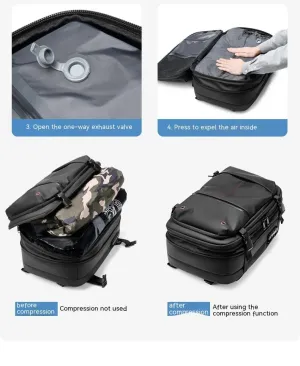 Large-Capacity Vacuum Compression Backpack
