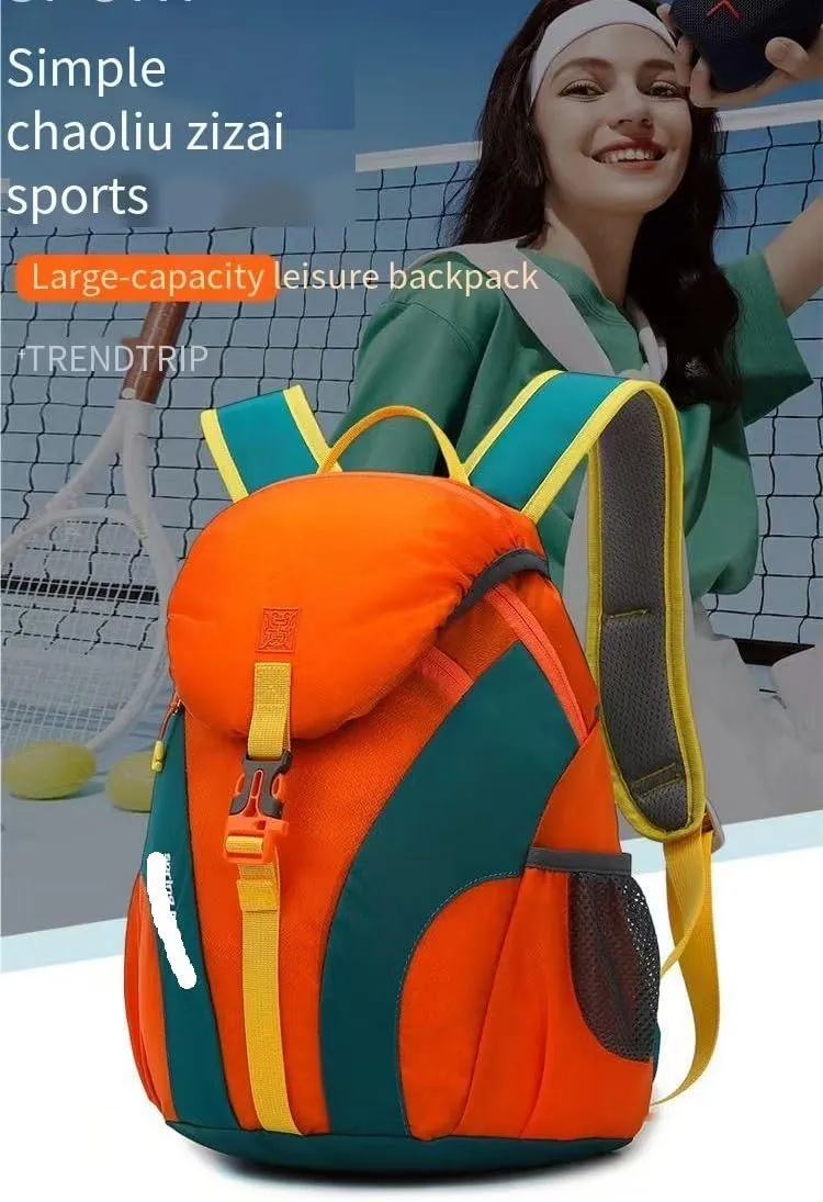 Large Capacity Waterproof Shoulder Bag for Couples - Ideal for Cycling, Hiking, and Travel(Taro)