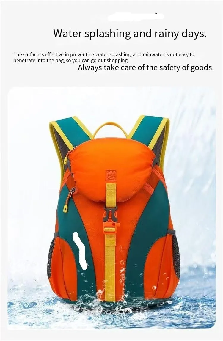 Large Capacity Waterproof Shoulder Bag for Couples - Ideal for Cycling, Hiking, and Travel(Taro)