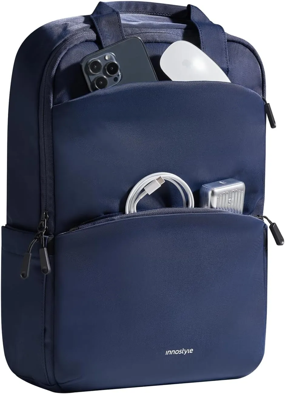 Large Casual Laptop Backpack – Lightweight Water-Resistant Travel Backpack for Work, College & Daily Commute, Fits 16-inch Laptop & 12.9-inch iPad