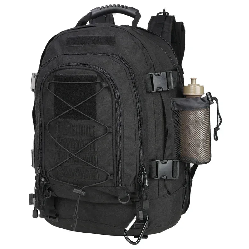 Large Military Tactical Backpack - 60L Expandable Hiking Pack
