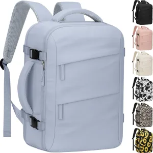 Large Travel Backpack for Women Personal Item for Airlines17 Inch Laptop Backpack College Business Work Weekender Hiking Womens Travel Backpack Blue