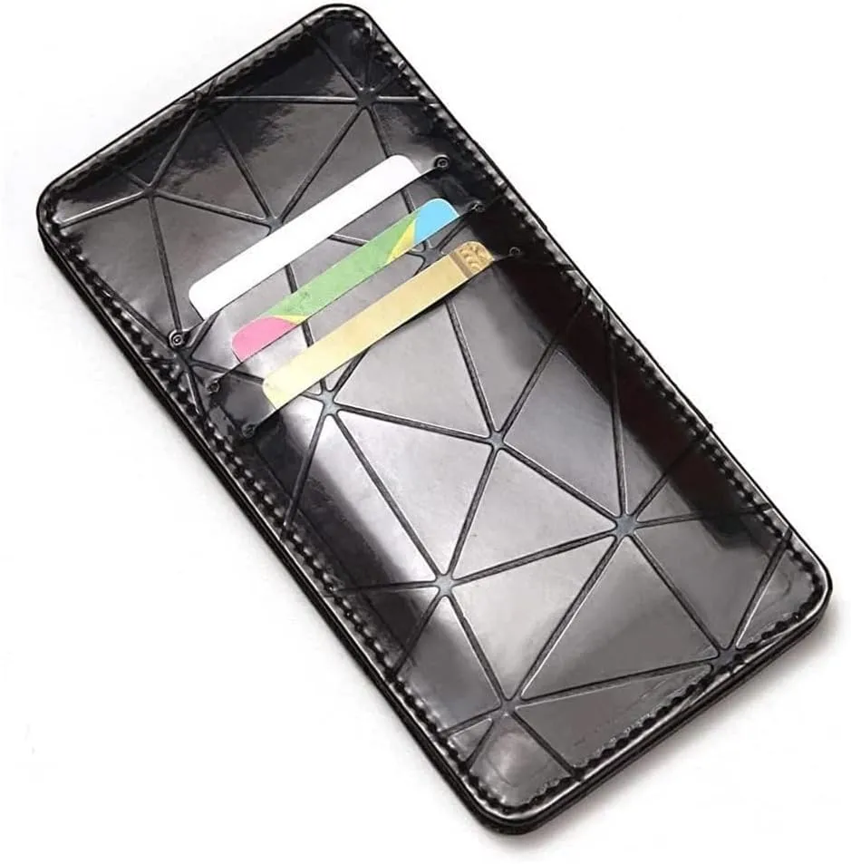 Leather Wallet Women's Pu Leather Wallet Large Capacity Long Slim Purse Clutch for Girls Ladies Vintage Fashion Coin Pocket Large Capacity (Wh,8.5x17cm)