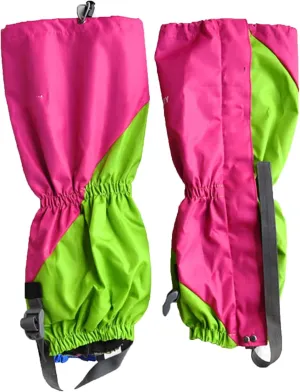 Leg Gaiters,Adjustable Size Gaiter,Outdoor Gaiter for Men and Women Camping,Suitable for Jungle Climbing,Camping Hiking,Snow Skiing