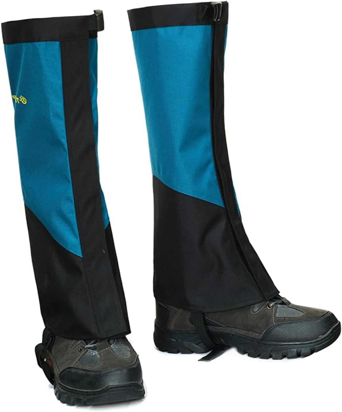 Leg Gaiters,Outdoor Gaiters,Hiking Gaiters,Adjustable Size Gaiters,Breathable for Men and Women Lightweight Snow Cover (1 Pair)