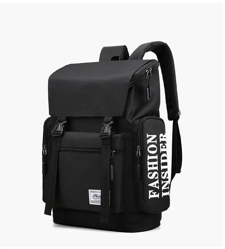 Leisure Travel Backpack – Large Capacity & Durable Oxford
