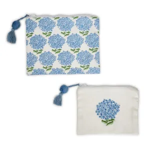 LG HYDRANGEA POUCH