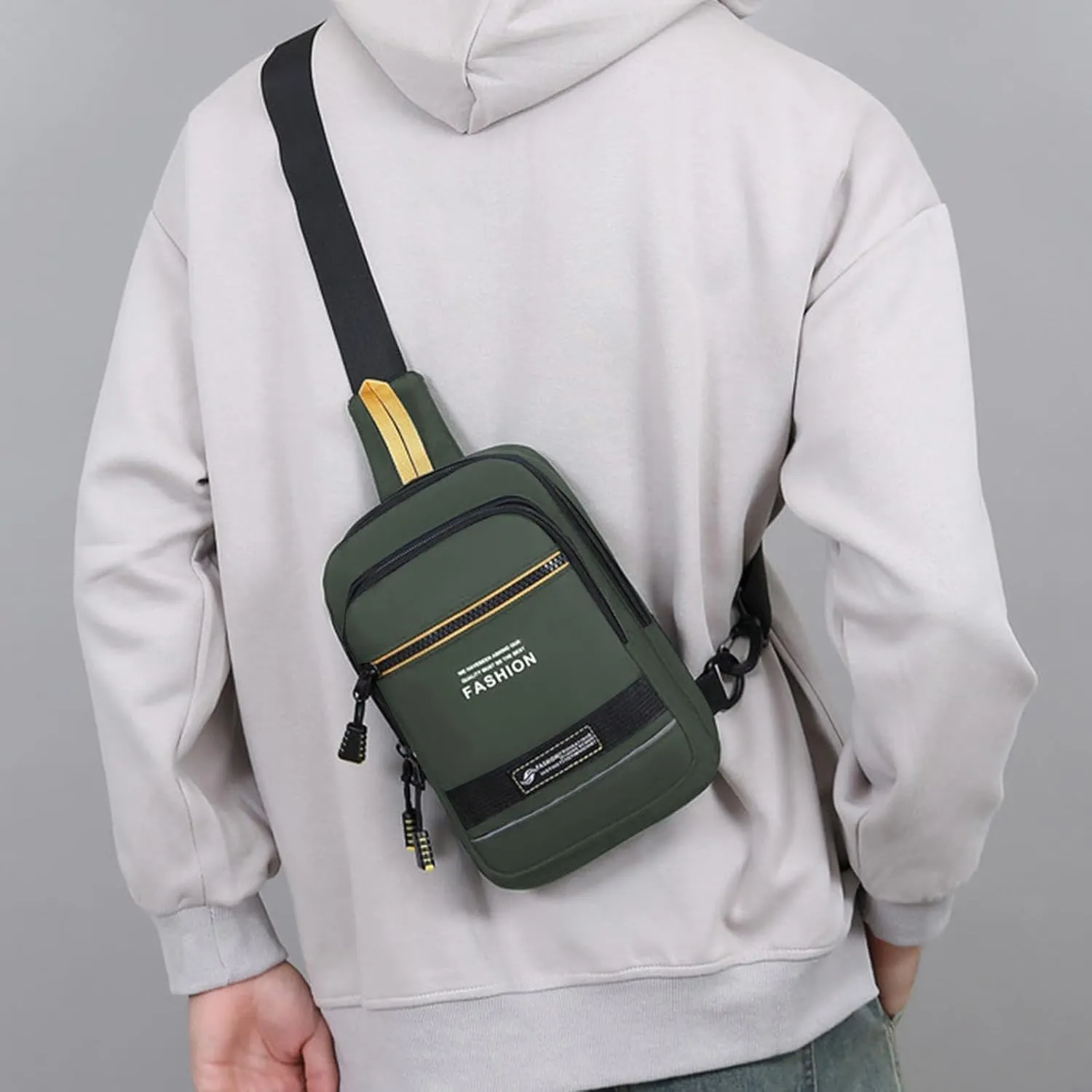Lightweight Multifunctional Crossbody Bag for Women, Portable Fashion Outdoor Sports Messenger Bag Chest Bag for Travel