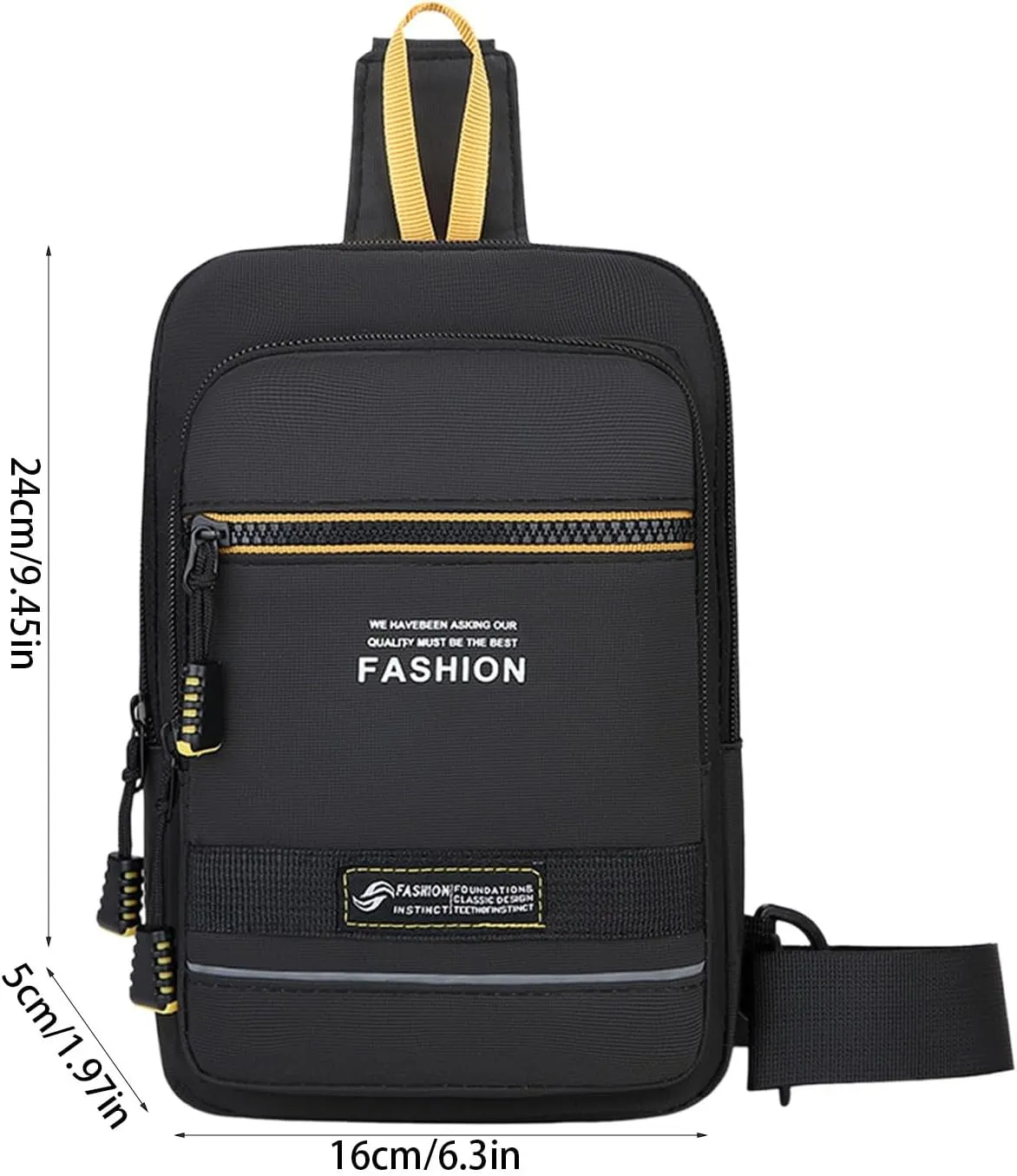 Lightweight Multifunctional Crossbody Bag for Women, Portable Fashion Outdoor Sports Messenger Bag Chest Bag for Travel