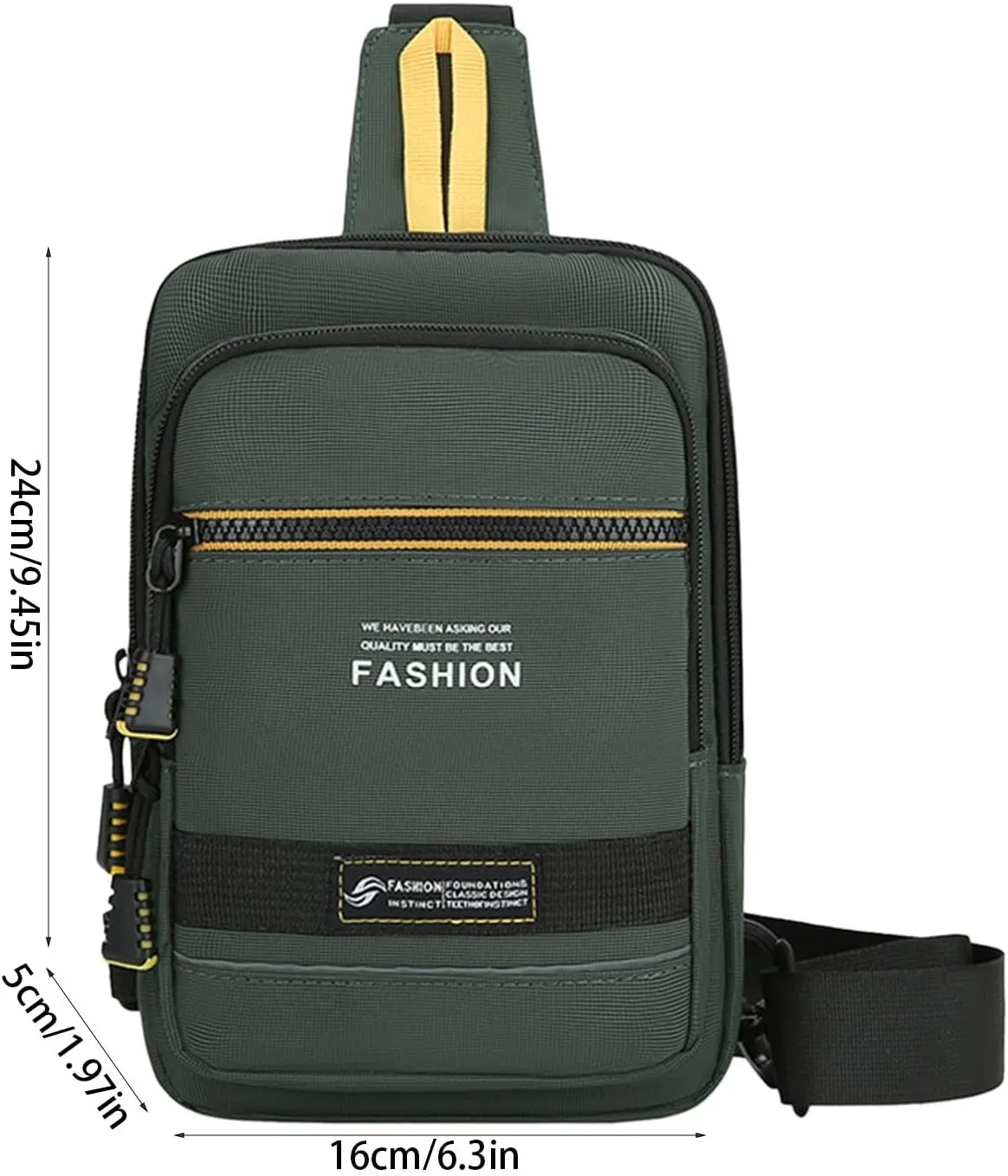 Lightweight Multifunctional Crossbody Bag for Women, Portable Fashion Outdoor Sports Messenger Bag Chest Bag for Travel