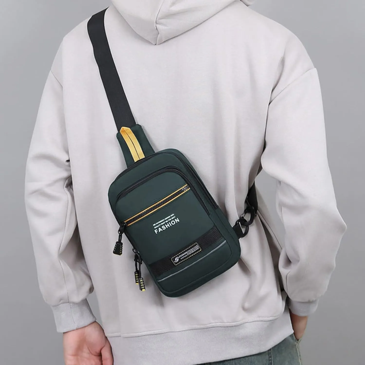 Lightweight Multifunctional Crossbody Bag for Women, Portable Fashion Outdoor Sports Messenger Bag Chest Bag for Travel