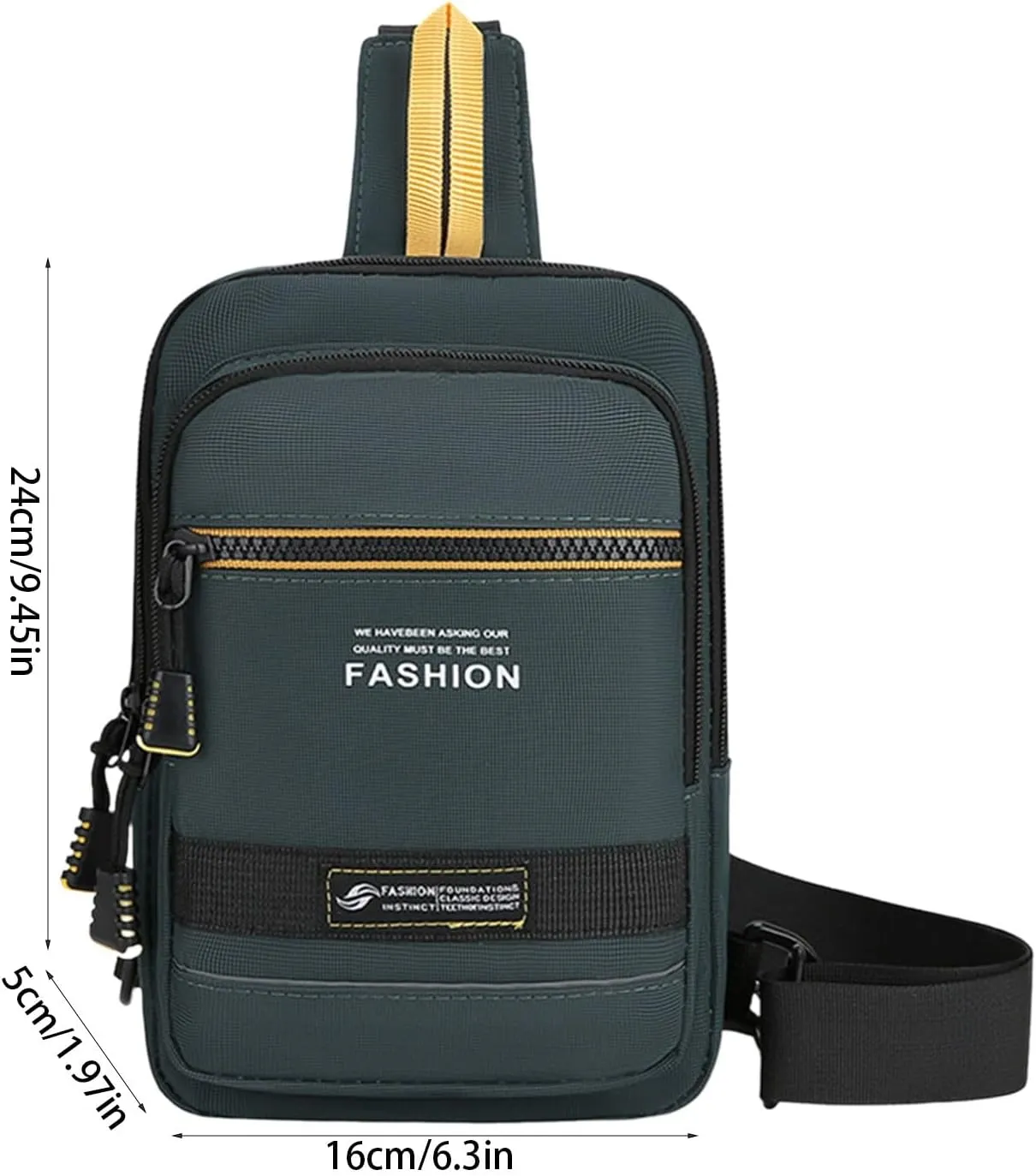 Lightweight Multifunctional Crossbody Bag for Women, Portable Fashion Outdoor Sports Messenger Bag Chest Bag for Travel