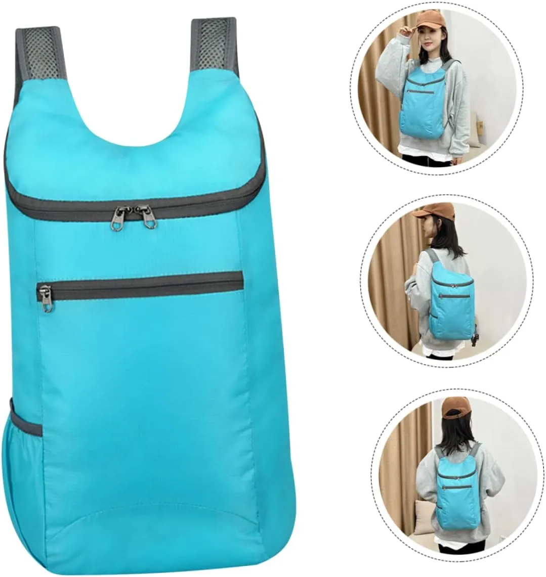 Lightweight Packable Water Resistant Backpack Multi-purpose Outdoor Sports Bag for Men