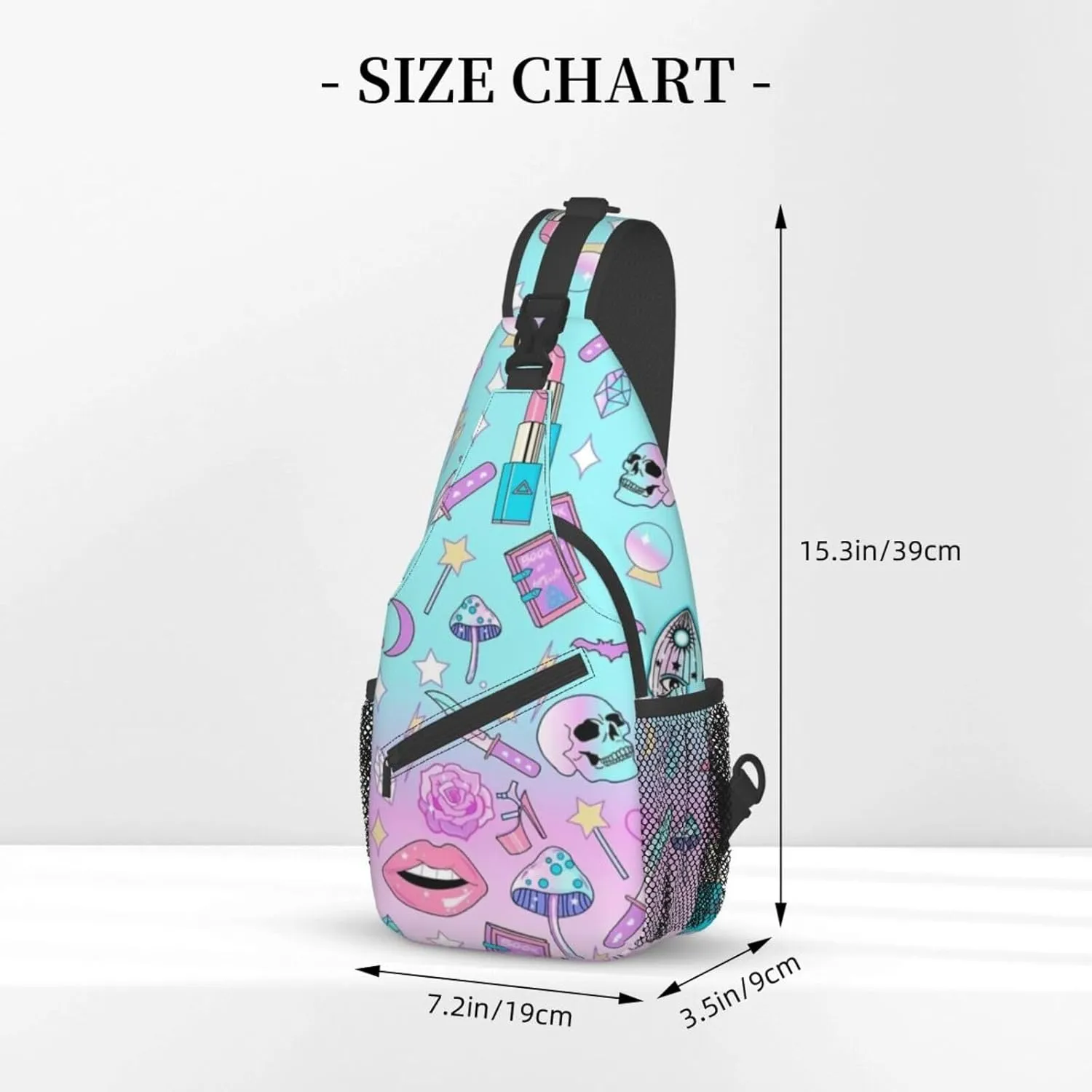 ling Backpack,Adjustable Chest Pack Travel Hiking Daypack Crossbody Shoulder Bag For Mens