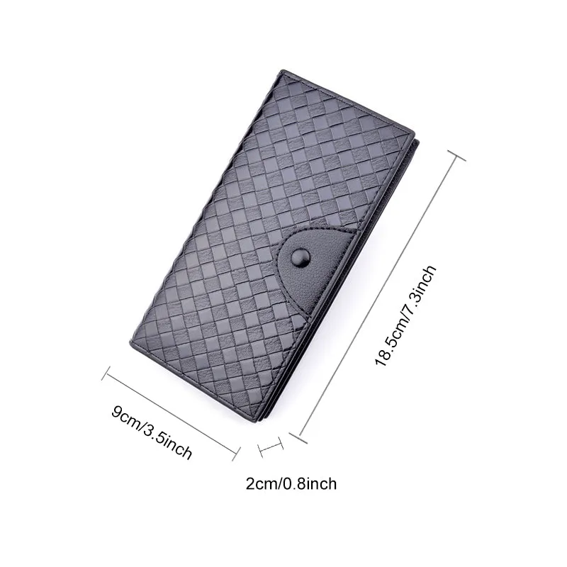 Long Style Braided Wallet