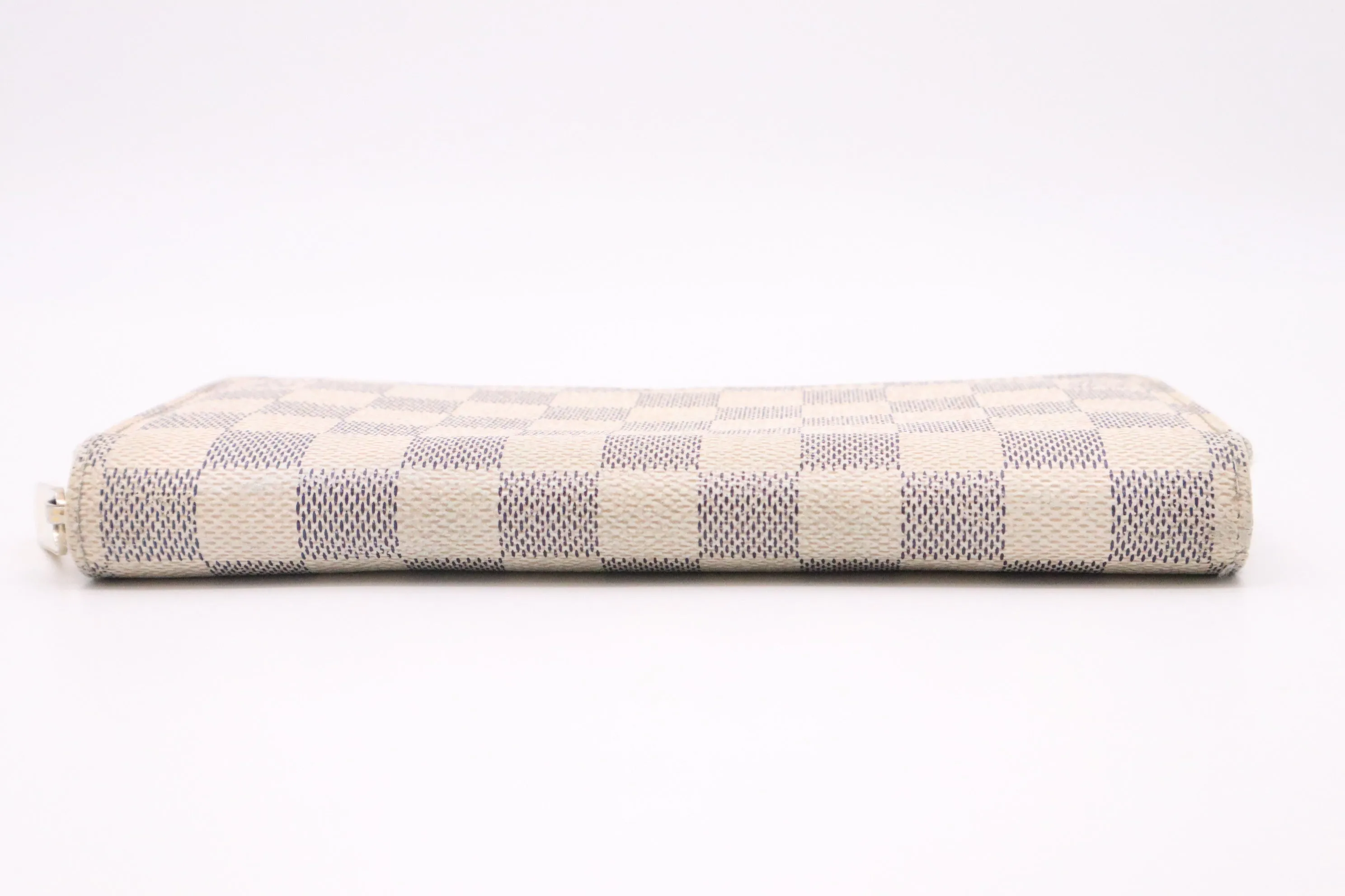Louis Vuitton Long Zippy Wallet in Damier Azur Canvas