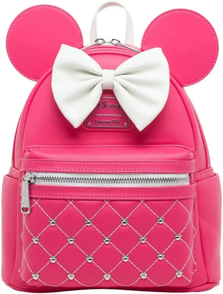 Loungefly Disney The Minnie Mouse Classic Series Women's Backpack - Glow in the Dark Glowberry