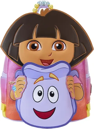 Loungefly Dora the Explorer Mini Backpack, Black