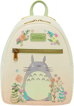 Loungefly Studio Ghibli® My Neighbor Totoro Flowers Totoros Mini Backpack SAGE GREEN NONE