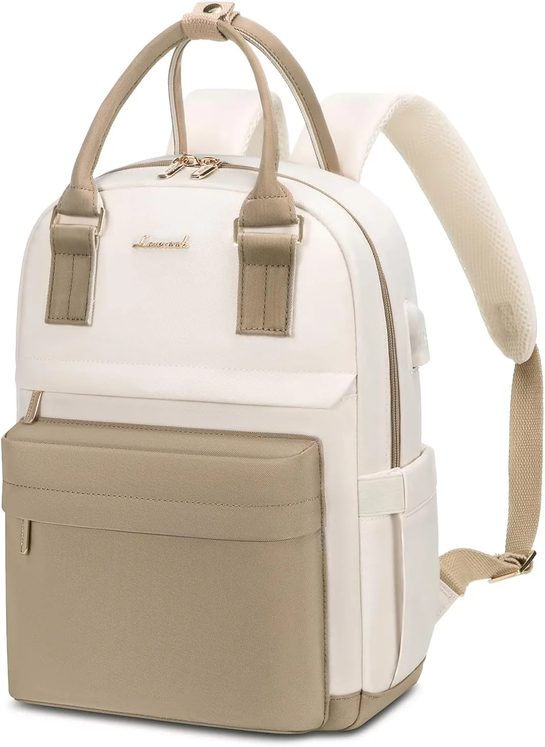 LOVEVOOK Mini Backpack for Women Stylish Waterproof Backpack Purse with USB Port, Cute Bookbag for College School Travel