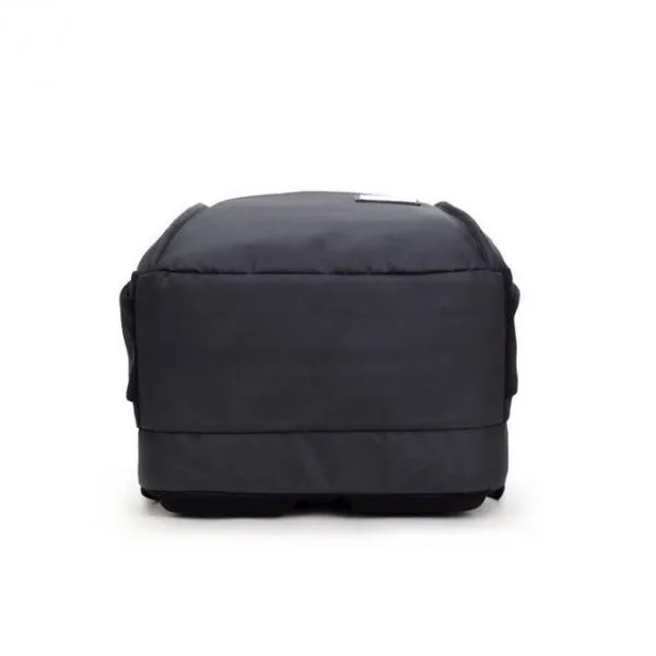 Man Computer Rucksack Travel Waterproof Backpack with USB Port Black