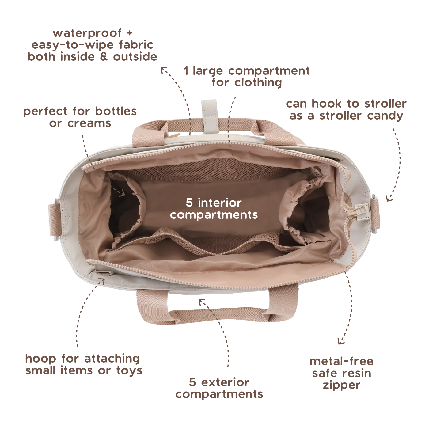 MARSU diaper bag