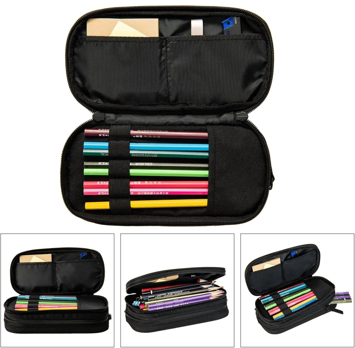 Math Mathematics Multifunctional Pocket Backpack Crossbody Lunch Bag Pencil Case 3Pcs Set Large Capacity Backpack