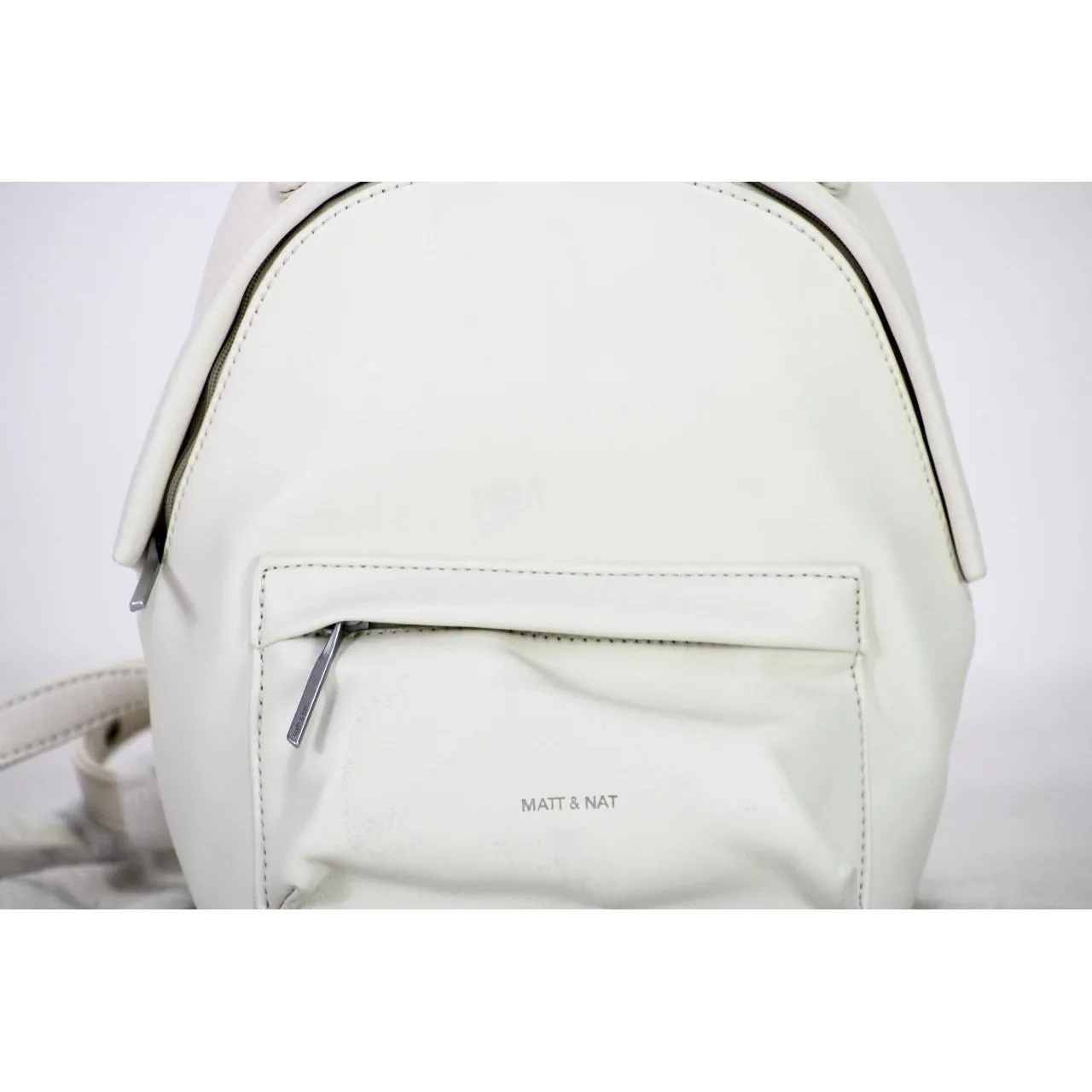 Matt & Nat Loom Collection Bali Mini Backpack Ivory