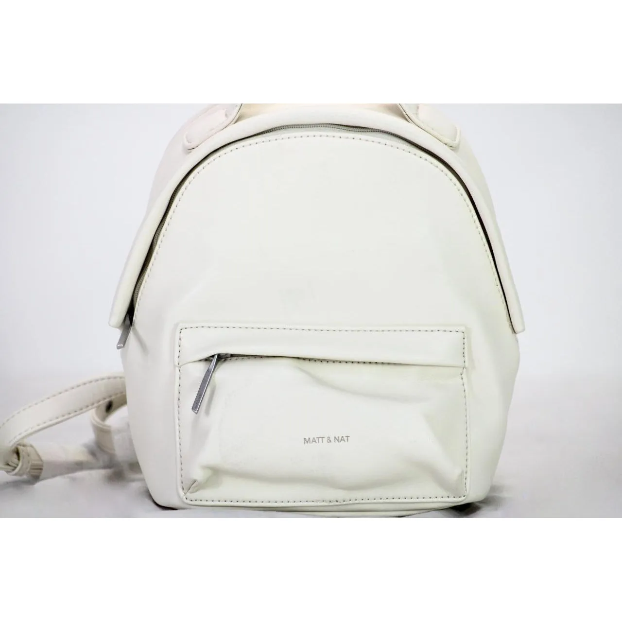 Matt & Nat Loom Collection Bali Mini Backpack Ivory