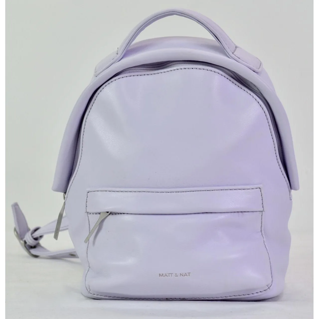 Matt & Nat Loom Collection Munich Mini Backpack Lilac