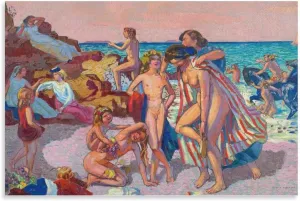 Maurice Denis,Bacchus And Ariadne 1907,art Prints,Vintage Art,canvas Wall Art,famous Art Prints, Canvas Art Poster And Wall Art Picture Print Modern Family Bedroom Decor Posters 12x18inch(30x45cm)