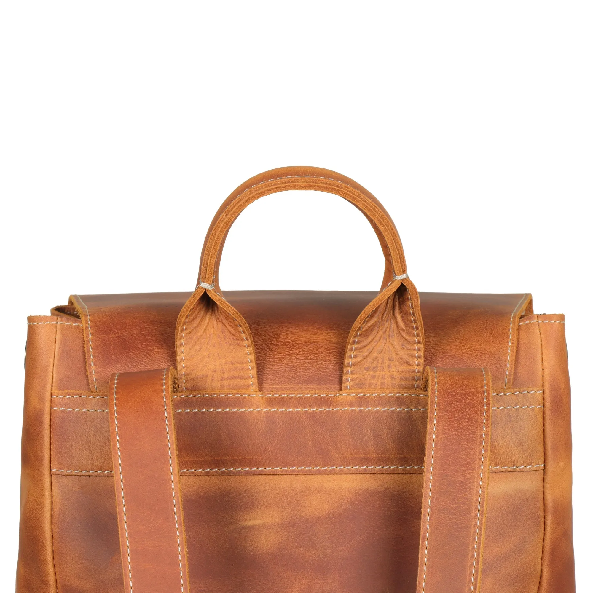 MegaGear Valley Handcrafted Top Grain Leather Backpack