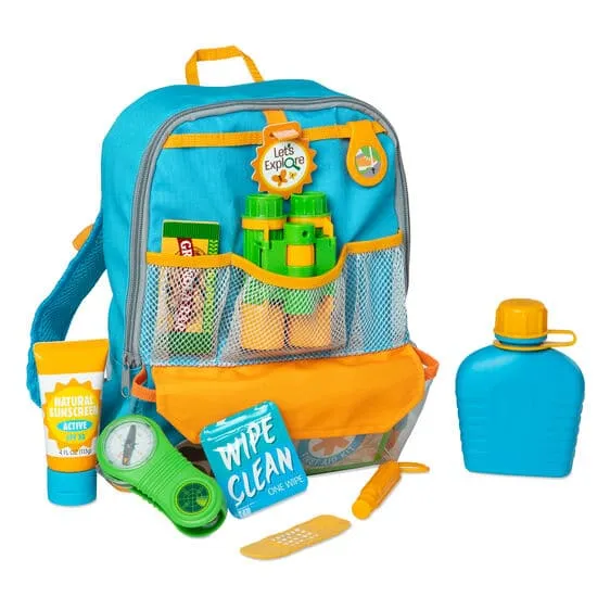 Melissa & Doug Let's Explore - Hiking Play Set Backpack