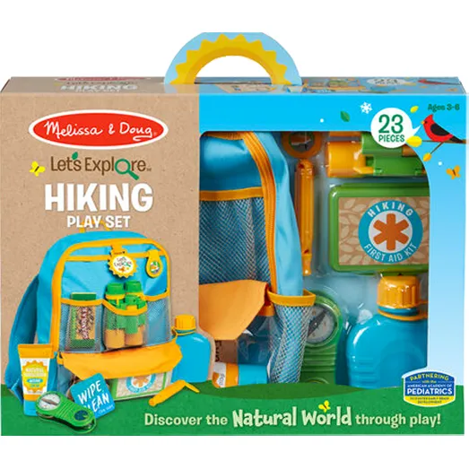 Melissa & Doug Let's Explore - Hiking Play Set Backpack