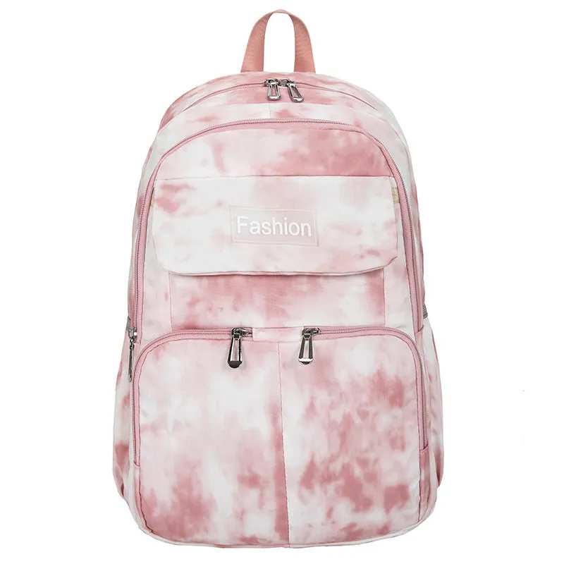 Men's And Women's Printed Oxford Backpack