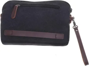 Men's Large Capacity Zipper Wallet Business Multi-functional Clutch Bag