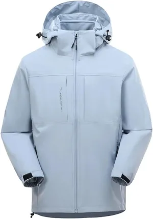Men's Women's Waterproof Coat Hiking Climbing Camping Skiing Warm Windproof Windbreaker 3-In-1 Fleece Jacket